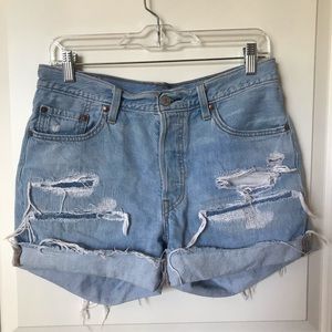 Levi’s High Waisted Shorts